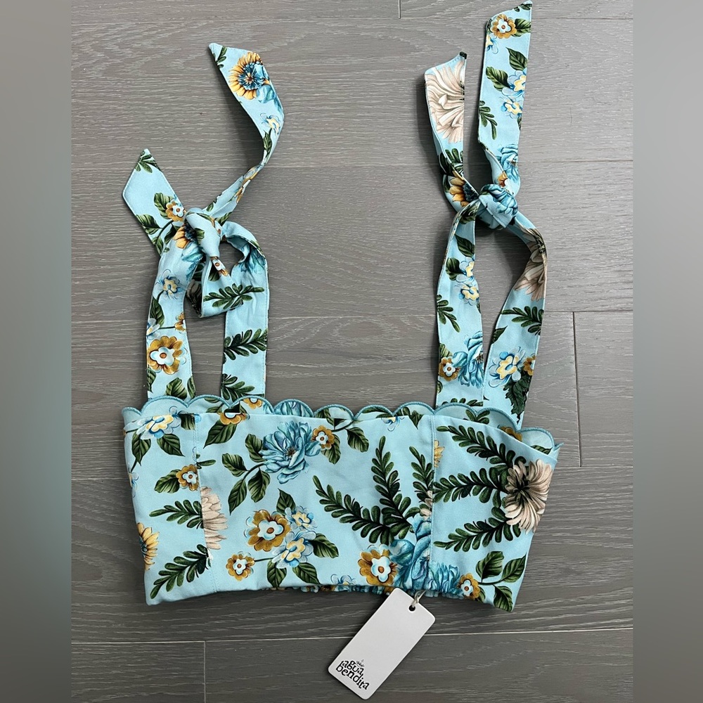 Agua Bendita Rhea Aine Crop Top